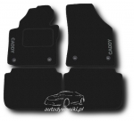 Auduma paklāju kompl. Volkswagen Caddy Maxi (2007-2014) ― AUTOERA.LV