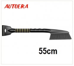Plastic brush with scrapper, 55cm ― AUTOERA.LV
