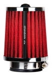 Sport air filter - RED, max. d-54mm ― AUTOERA.LV