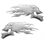 Uzlīmes 3D Skulls ― AUTOERA.LV