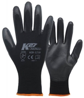 Polyester work gloves / set  