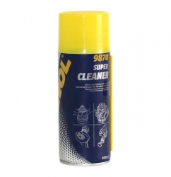 Detaļu attīrītājs Mannol Super Cleaner, 400ml. (sausā mazgāšana/ bez nomazgāšanas ar ūdeni) ― AUTOERA.LV