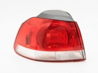 Aizmugures lukturis VW Golf VI (2009-2012), kreisā pusē / stūris