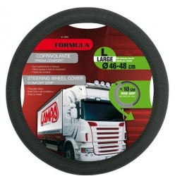 Steering wheel cover BUS/JEEP/TRUCK, FORMULA, Ø46-48cm ― AUTOERA.LV