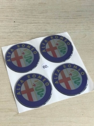 Disku uzlīmes ALFA ROMEO, diam. 60mm  ― AUTOERA.LV