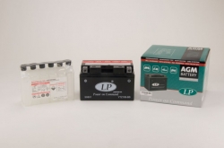 Moto akumulātors - Land Port AGM 8.6Ah, 12V (-/+) /ar elektrolītu  ― AUTOERA.LV