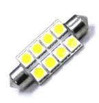 Numura apgaismojuma spuldzes 8LED, L=42mm, 12V ― AUTOERA.LV