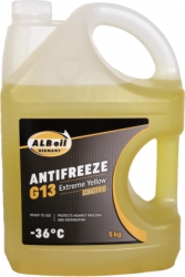 Dzesēšanas šķidrums dzeltens - ALB OIL ANTIFREEZE G13 LONG LIFE (-36C°), 5L ― AUTOERA.LV
