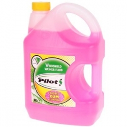 Vasaras vējstikla šķidrums - PILOTS KUKAINIS (BUBLE GUM), 4L ― AUTOERA.LV