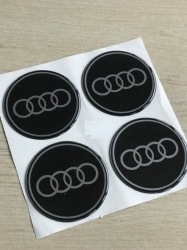 ALLOY WHEEL TRIM CENTRE CAP DECAL LOGO AUDI 100mm  ― AUTOERA.LV