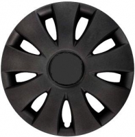 Dekoratīvo disku uzliku komplekts - Aura Black, 13"