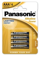 Batterie - Panasonic AAA 1.5V, 4gb. 