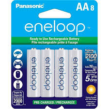 Заряжаемые батарейки - Panasonic Eneloop AA 1.5В, 1900mAh, 4шт. ― AUTOERA.LV