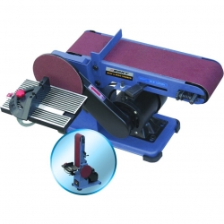 BELT AND DISC SANDER 375W (2 in 1), 230V ― AUTOERA.LV