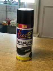 Bamperu (plastmasa) krāsa melnā SVP , 400ml. ― AUTOERA.LV