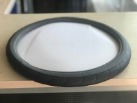 Stūres apvalks melnā krāsa, 39-41cm 