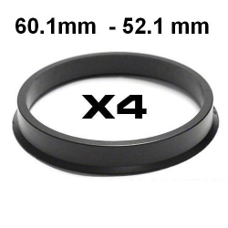 Центрирующее кольцо для алюминиевых дисков 60.1мм ->52.1мм ― AUTOERA.LV
