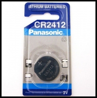 Batterie for car alarm - PANASONIC CR2412, 3V