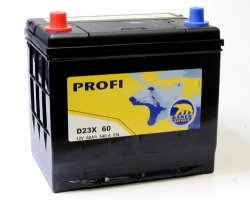 Auto akumulātors - BAREN PROFI 60Ah, 540A, 12V (+/-) ― AUTOERA.LV