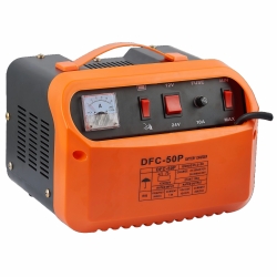 Akumulātoru lādētājs un STARTER 12/24V (start 130A)