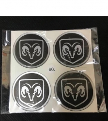 Disc stickers - DODGE 60mm  ― AUTOERA.LV