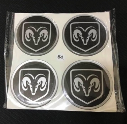 Disc stickers - DODGE 64mm ― AUTOERA.LV
