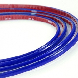 Dekoratīva moldings-strīpa ELS, zilā, 3mmx3m ― AUTOERA.LV
