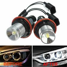 2gab x LED HALO Gaismas diods, balts 5W (error free Enģel acis) /priekš BMW E39;E53;E60/E61/E63/E64;E65/E66/E87 ; ― AUTOERA.LV