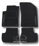 Textile floor mat set Citroen DS3 (2009-) ― AUTOERA.LV