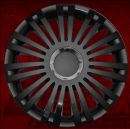 Dekoratīvo disku uzliku komplekts "Excellent Black", 14" ― AUTOERA.LV