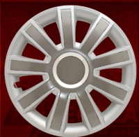 Wheel cover set  - Flash Silver/Grey, 16"