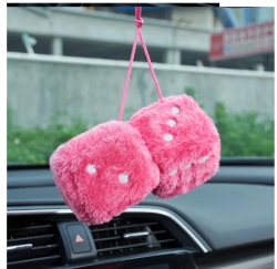 Dekors uz spoguļa, metamie kauliņi , roza ― AUTOERA.LV