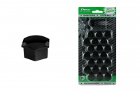 К-т защитных чехлов для колёсных гаек 21мм, чёрные , 20шт. 