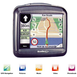 Auto navigācija - BlueBerry GPS35G 3.5" ― AUTOERA.LV