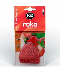 Gaisa atsvaidzinātājs - K2 Roko (STRAWBERY), 20g. ― AUTOERA.LV