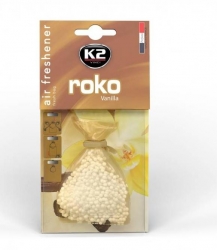 Gaisa atsvaidzinātājs K2 Roko - VANILLA, 20g. ― AUTOERA.LV