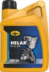 Sintētiskā motoreļļa - Kroon Oil HELAR FE LL-04 0W20, 1L  ― AUTOERA.LV
