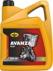 Sintētiskā motoreļļa - KROON OIL 5W30 AVANZA MSP, 5L ― AUTOERA.LV