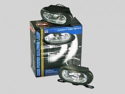 Universal fog lamp set LA8080W, 12V ― AUTOERA.LV