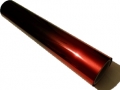 Sunshade film black-red, 3m × 0.5m