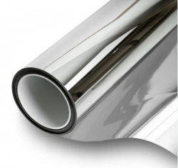 Tonēšanas plēve sudrabota 3m x 0.75m (spoguļveida) ― AUTOERA.LV