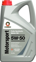 Synthetic engine oil - Comma Motorsport 5W50, 5L