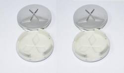 Disku ieliktņu/kapaciņu Mitsubishi k-ts, 4x d-55mm ― AUTOERA.LV