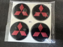 Disku uzlīmes MITSUBISHI, diam. 60mm ― AUTOERA.LV