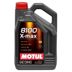 Synthetic engine oil - MOTUL 8100 X-max 0W40, 5L  ― AUTOERA.LV