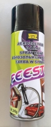 Aerosola melnā matētā krāsa - SVP BLACK MATT, 400ml. ― AUTOERA.LV