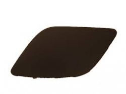Front bumper  headlamp washer cover for  Audi A6 C6 (2004-2008), left side, black ― AUTOERA.LV