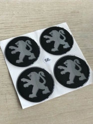 Disc stickers - Peugeot, 56mm ― AUTOERA.LV