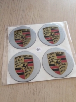 Disc stickers - Porsche, 64mm
