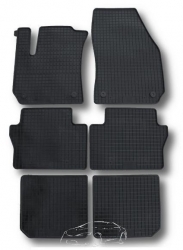 Gumijas paklāju komp. Opel Zafira B (2005-2011) ― AUTOERA.LV